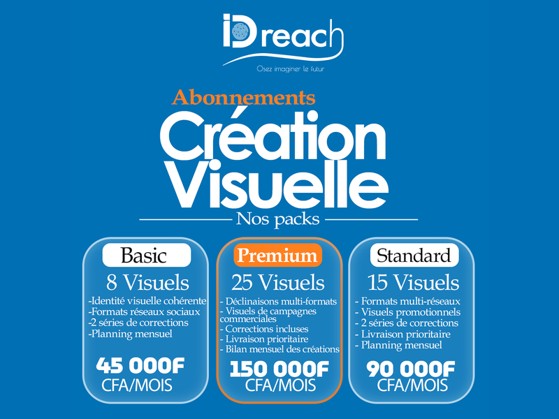 DONNEZ VIE À VOTRE IMAGE AVEC NOS ABONNEMENTS CRÉATION VISUELLE !