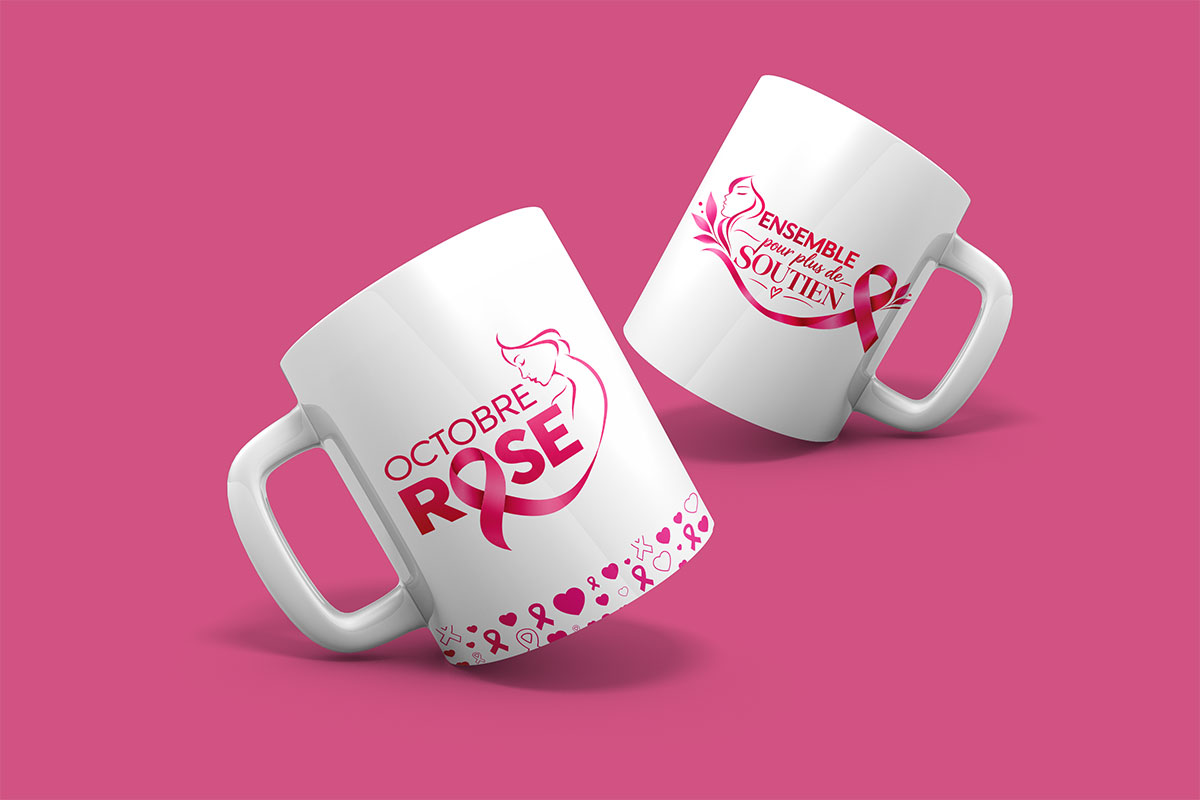 TASSE OCTOBRE ROSE